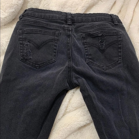 Black Ripped Jeans - Picture 5 of 5